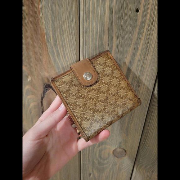 Celine Handbags - Vintage celine triomphe wallet